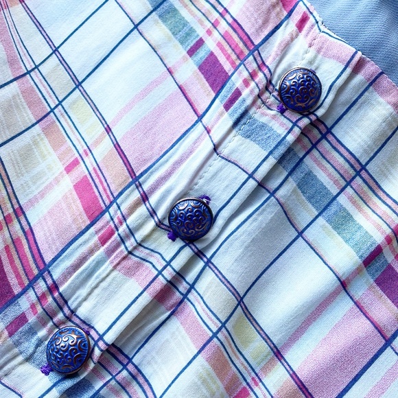 Soft Surroundings Mixed Media Embroidered Blouse - Picture 6 of 10